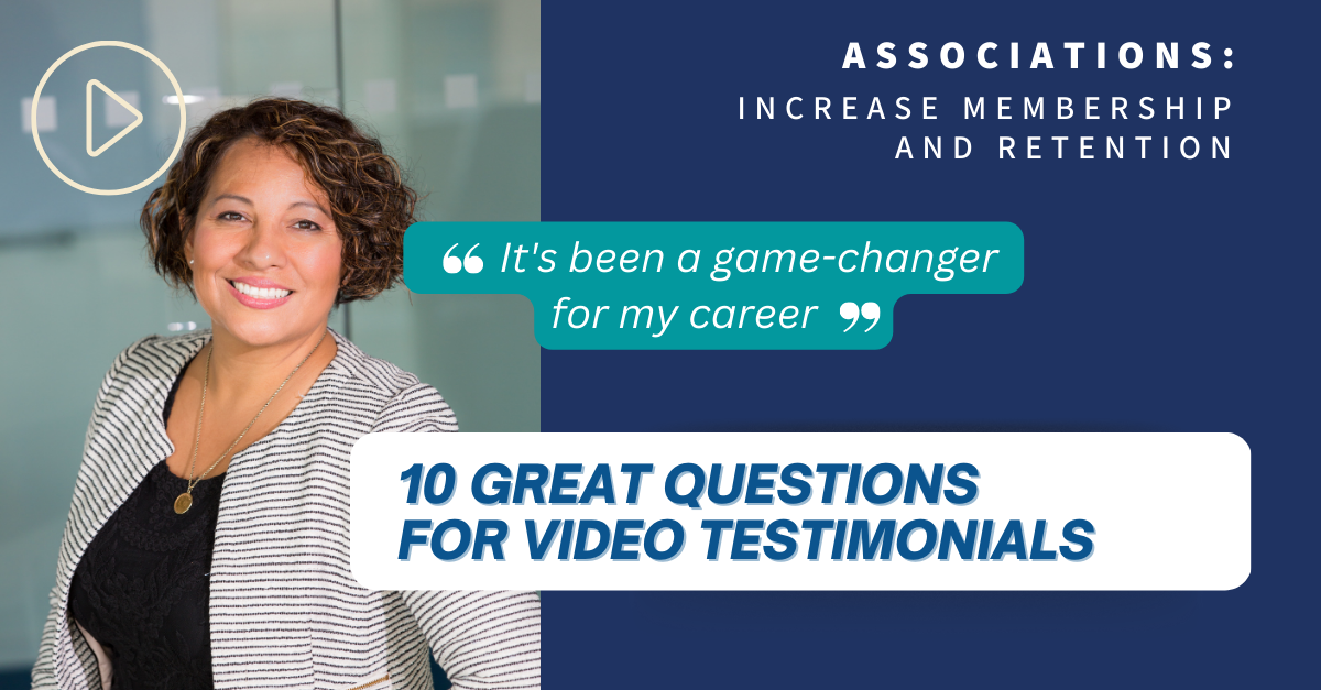 10 Great Questions for Testimonial Videos 10 Great Questions for Testimonial Videos